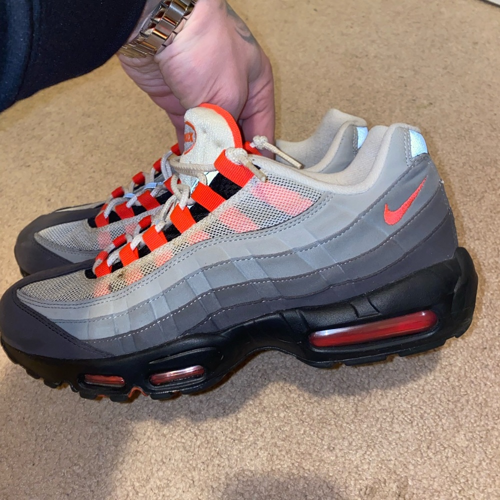 Nike Airmax 95 Original (Size 11) Grey/Red/Black
